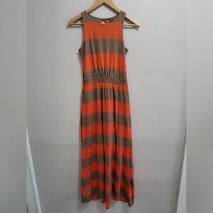 Mossimo Vintage Y2K 90s 2000s Striped Long Maxi Dress Size XS